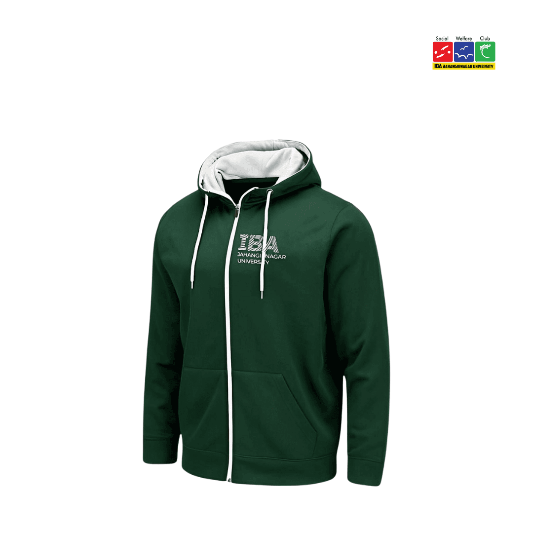 Alt IBA Green Stripe Hoodie (Zipper)